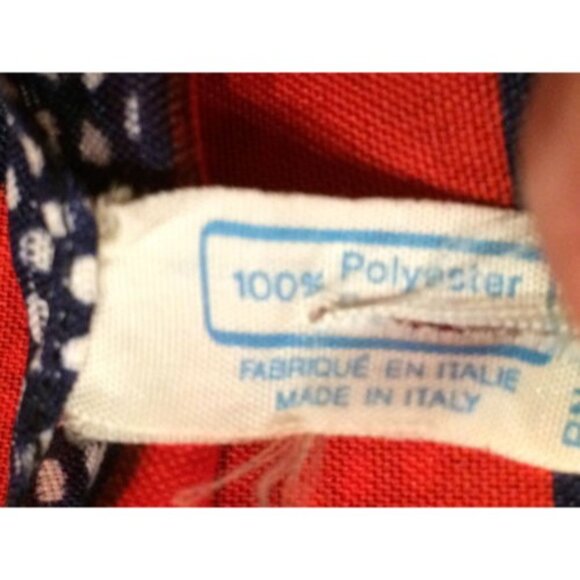 Vintage 1980s/90s Floral & Geometric Polyester Head Scarf 29-Inch Square Made - Picture 8 of 8